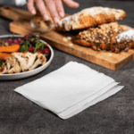 [6,000 ct] 12" x13" Off-Fold Napkins, White - Image 3