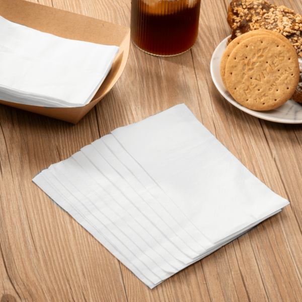 [10,000 ct] 13.5" x7" Tall Fold Dispenser Napkins, White