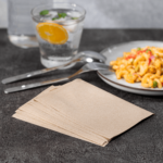 [6,000 ct] 8" x6.5" Interfold Dispense Napkins, Kraft - Image 2