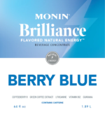 Monin Brilliance Berry Blue Natural Energy - Bottle (64oz) - Image 2