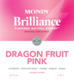 Monin Brilliance Dragon Fruit Pink Natural Energy - Bottle (64oz) - Image 2