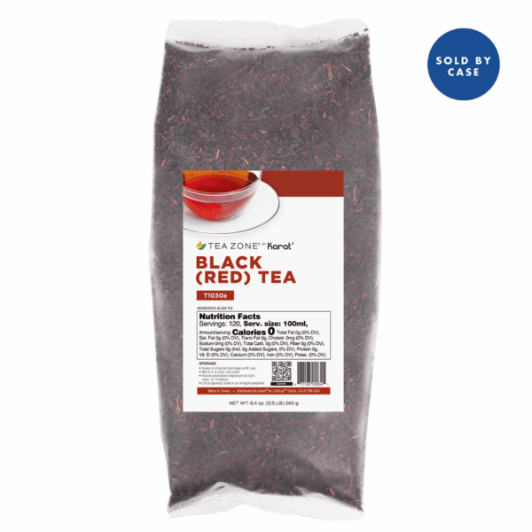 Black (Red) Tea Leaves - Case of 25 bags