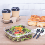 [120 sets] 48 oz PET Tamper Resistant Deli Containers with Flat Lid - Image 3