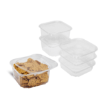 [120 sets] 64 oz PET Tamper Resistant Deli Containers with Flat Lid - Image 7
