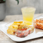 [300 ct] PET Tamper Resistant Grab N' Go Container, 3-Compartment - Image 3