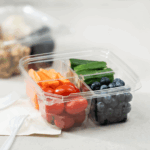 [300 ct] PET Tamper Resistant Grab N' Go Container, 4-Compartment - Image 3