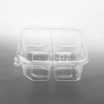 [300 ct] PET Tamper Resistant Grab N' Go Container, 4-Compartment - Image 2