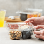 [300 ct] PET Flat Lid for Tamper Resistant Square Container - Image 4