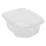 [200 ct] 16 oz PET Plastic Tamper Resistant Hinged Deli Containers with Lid - Image 5