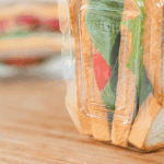 [200 ct] 17oz PET Tamper Resistant Hinged Sandwich Wedge Container, Clear - Image 4