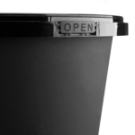 [150 sets] 44 oz PP Tamper Resistant Injection Molded Microwaveable Black Food Container w/Clear lid - Image 6