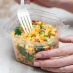 [400 ct] 16 oz PET Tamper Resistant Square Container, Clear - Image 5