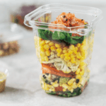 [400 ct] 32 oz PET Tamper Resistant Square Container, Clear