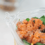 [400 ct] 109 mm PET Flat Lid for 8-32 oz PET Tamper Resistant Square Container, Clear - Image 3