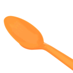 [1,000 ct] PP Plastic Medium Weight Tea Spoons, Orange - Image 4