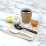 [1,000 ct] PP Plastic Premium Extra Heavy Weight Tea Spoons, White - Image 3