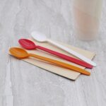 [1,000 ct] PP Plastic Heavy Weight Soda Spoons, White - Image 3