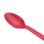 [1,000 ct] PP Plastic Heavy Weight Soda Spoons, Red - Image 5