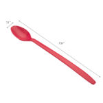 [1,000 ct] PP Plastic Heavy Weight Soda Spoons, Red - Image 4