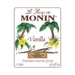 Monin Vanilla Syrup - Bottle (1L) - Image 3