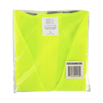 High Visibility Reflective Safety Vest with Velcro Fastening (Yellow), Large - 1 pc - Image 3