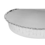 [500 ct] 9" Paper Lids for Aluminum Pans | Foil Laminated