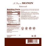 Monin Butterscotch Syrup - Bottle (1L) - Image 3