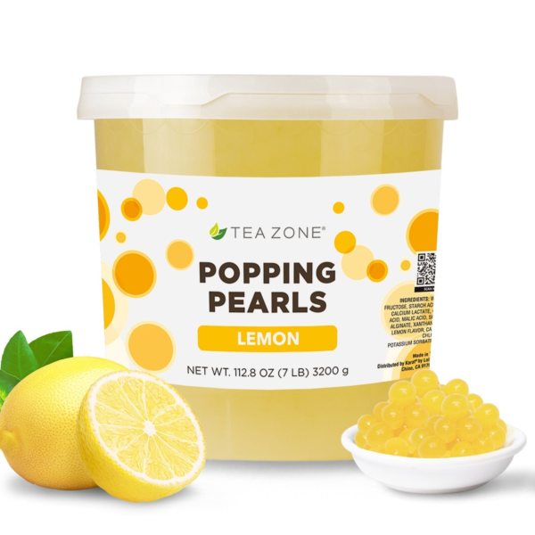 Lemon Popping Pearls - Jar (7 lbs)