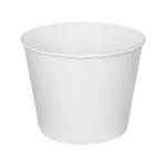 [150 sets] 130 oz Paper Food Buckets with Lids | 215 mm - Image 8