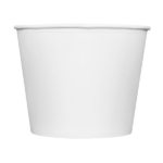 [150 sets] 130 oz Paper Food Buckets with Lids | 215 mm - Image 9