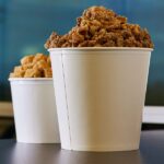 [150 ct] 170 oz Food Buckets | White | 223 mm