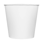 [150 sets] 170 oz Paper Food Buckets with Lids | 223 mm - Image 4