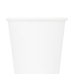 [1,000 ct] 10 oz Paper Coffee Cups | White | 90 mm - Image 5
