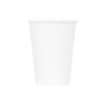 [1,000 ct] 12 oz Paper Coffee Cups | White | 90 mm - Image 2