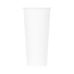 [500 ct] 24 oz Paper Coffee Cups | White | 90 mm - Image 7