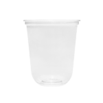 [1,000 ct] 16 oz Clear Plastic Cold Cups | PET | U-Shape | 98 mm - Image 2