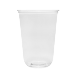 [1,000 ct] 20 oz Clear Plastic Cold Cups | PET | U-Shape | 98 mm - Image 2