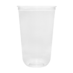 [600 ct] 24 oz Clear Plastic Cold Cups | PET | U-Shape | 98 mm - Image 5