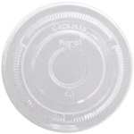 [1,000 ct] Plastic Cup Lids | 98 mm | PET | No Hole | Clear - Image 4