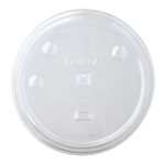 [600 ct] 32 oz Strawless Sipper Lids | PET | 104.5 mm | Clear | With Flip Cap - Image 5