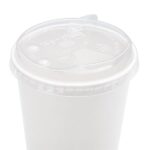 [1,000 ct] Strawless Sipper Lids | PET | 90 mm | Clear | With Flip Cap - Image 8