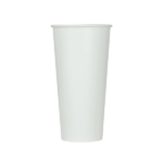 [1,000 ct] 22 oz Paper Cold Cups | 90 mm | White - Image 2