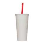 [1,000 ct] 22 oz Paper Cold Cups | 90 mm | White - Image 9