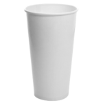 [600 ct] 32 oz Paper Cold Cups | 104.5 mm | White
