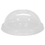 [600 ct] 32 oz Plastic Dome Cup Lids | PET | 104.5 mm - Image 5