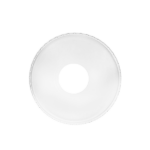 [500 ct] 32 oz Plastic Dome Cup Lids | PET | 107 mm - Image 2