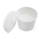 [600 ct] Plastic Inserts | 18 oz | PP | for 24-32 oz Paper Food Containers | 139 mm - Image 4