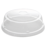[600 ct] 24-32 oz Plastic Food Container Dome Lids | PET | 142 mm - Image 2