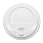 [1,000 ct] 10-24 oz Paper Coffee Cup Lids | 90 mm | White | Flip-Top - Image 6