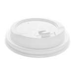 [1,000 ct] 10-24 oz Paper Coffee Cup Lids | 90 mm | White | Flip-Top - Image 5